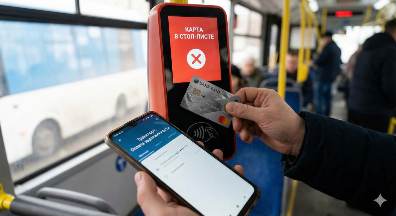 Как вывести карту из стоп-листа